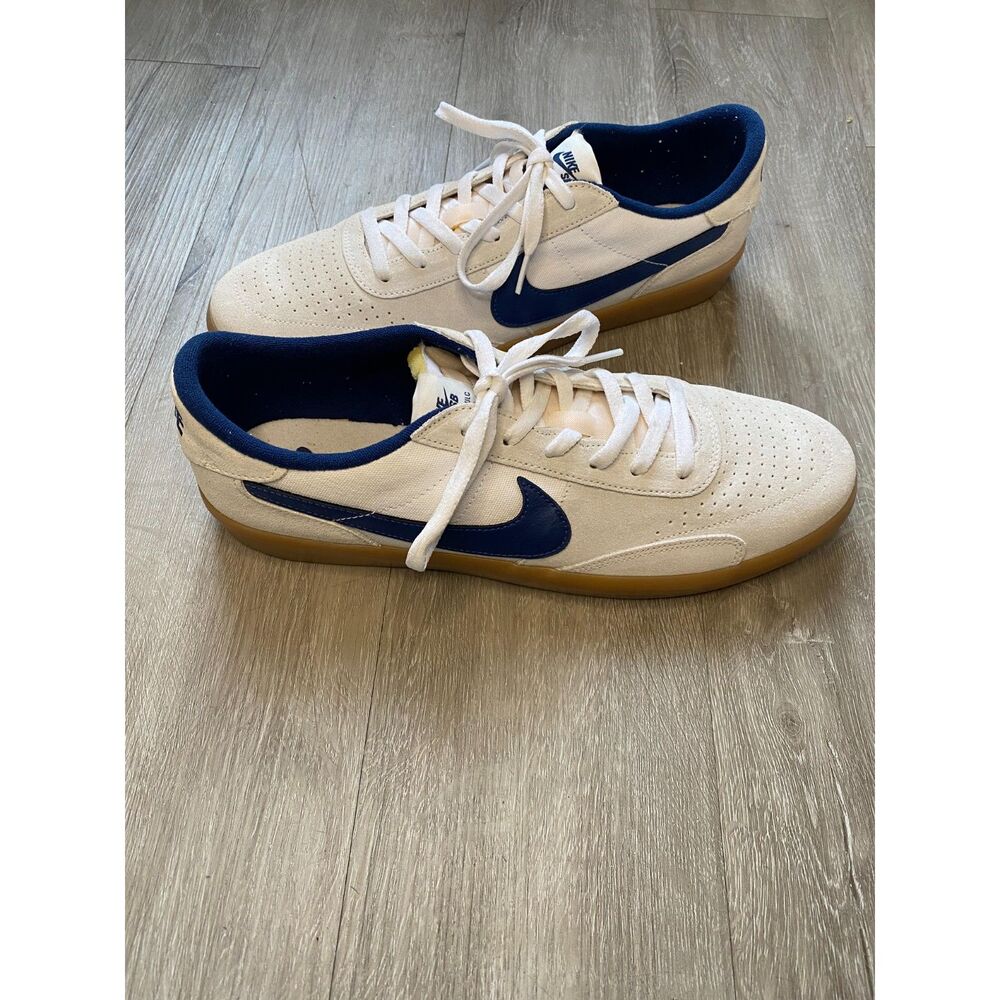 Nike SB Heritage Vulc Summit White Navy Gum CD5010-102 Men’s Size 13 Skate